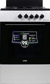 Газовая плита ARTEL Ottima 50 G с ГК духовки, серый