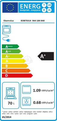Духовой шкаф Electrolux EOB7S31X