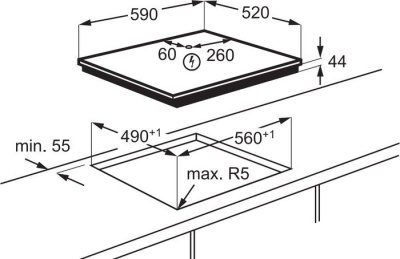 Варочная панель Electrolux IPEV644RBC