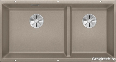 Кухонная мойка Blanco Subline 480/320-U (серый беж) 523591
