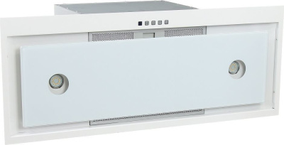 Кухонная вытяжка Akpo Neva Glass II 80 WK-10 (белое стекло/белый)