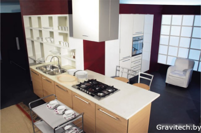 Кухонная вытяжка Falmec Altair/Top Fasteel Island 60 800 м3/ч (нержавеющая сталь)