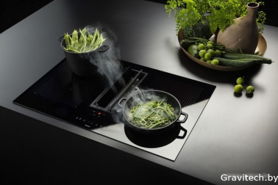 Варочная панель Falmec Quantum Design+ 90 600 м3/ч (черный)