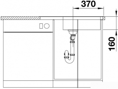 Кухонная мойка Blanco Lantos XL 6 S-IF Compact 523140
