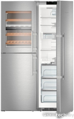 Комбинация side by side Liebherr SBSes 8496 PremiumPlus