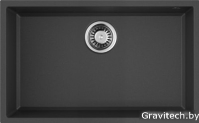 Кухонная мойка Omoikiri Tedori 66-U-BL (черный)