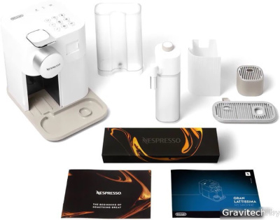 Капсульная кофеварка DeLonghi Gran Lattissima EN650.W