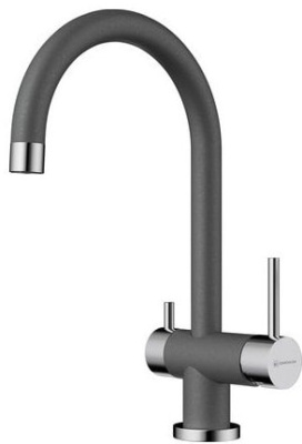 Смеситель Omoikiri Yamada-PL (платина/хром)