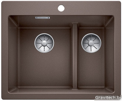 Кухонная мойка Blanco Pleon 6 Split (кофе) [521698]