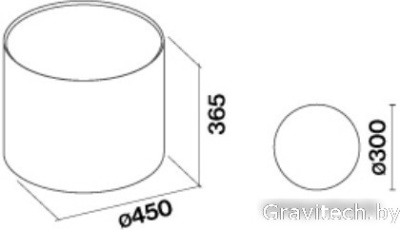 Кухонная вытяжка Falmec Eolo E-ion Island 45 450 м3/ч (черный)