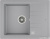 Кухонная мойка TEKA Stone 45 S-TG 1B 1D 115330049 (серый металлик)