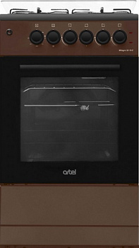 Комбинированная плита ARTEL Milagro 50 10-E с ГК, коричневый