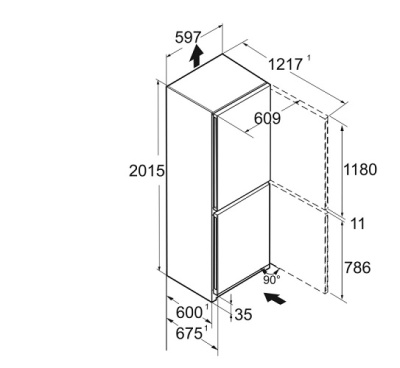 Холодильник Liebherr CNd 5703 Pure