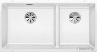 Кухонная мойка Blanco Subline 480/320-U (белый) 523588