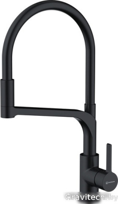 Смеситель Omoikiri Sinto 2 Plus-GB-BL (графит/черный)