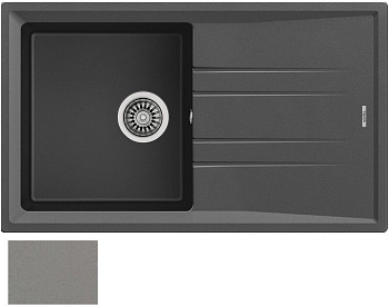 Кухонная мойка TEKA Stone 50 B-TG (серый металлик)