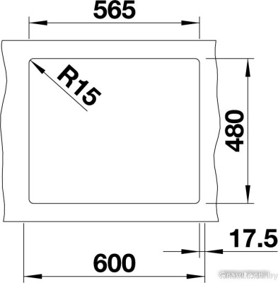 Кухонная мойка Blanco Legra 6 523334 (белый)