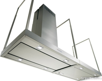 Кухонная вытяжка Falmec Europa Fasteel Island 90 800 м3/ч (нержавеющая сталь)