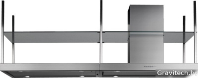 Кухонная вытяжка Falmec Europa Fasteel Island 90 800 м3/ч (нержавеющая сталь)