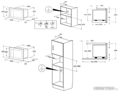 Микроволновая печь TEKA MB 620 BI