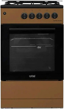 Кухонная плита Artel Apetito 50 10 G (коричневый)