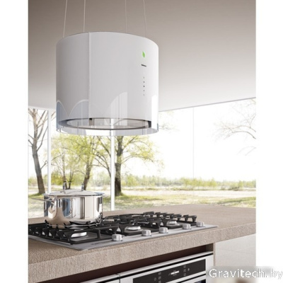 Кухонная вытяжка Falmec Eolo E-ion 45 450 м3/ч (белый)