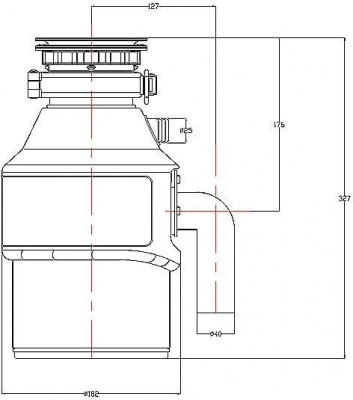 Измельчитель пищевых отходов TEKA TR 23.1