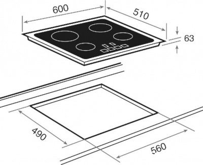 Варочная панель TEKA TT 6420 [40239021]