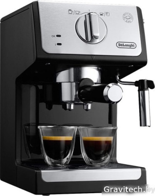 Рожковая помповая кофеварка DeLonghi Active Line ECP 33.21.BK