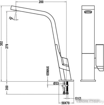 Смеситель TEKA IC 915 (хром)