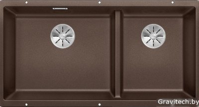 Кухонная мойка Blanco Subline 480/320-U (кофе) 523593