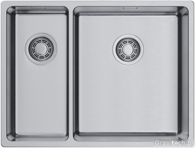 Кухонная мойка Omoikiri Tadzava 58-2-U/I-IN Ultra 15 IN-R (нержавеющая сталь)
