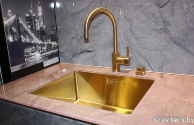 Кухонная мойка Omoikiri Taki 54-U/IF-LG