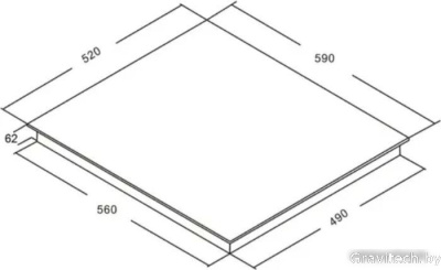 Варочная панель Akpo PIA 60 942 18FZ BL