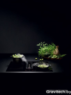 Варочная панель Falmec Quantum Design+ 90 600 м3/ч (черный)