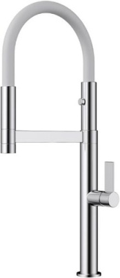 Смеситель Omoikiri Osaka C-WH (хром/белый)