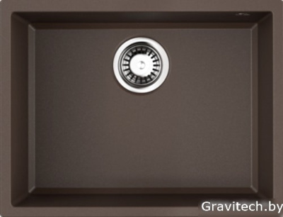 Кухонная мойка Omoikiri Tedori 54-U-DC (темный шоколад)
