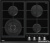 Варочная панель TEKA GZC 64320 XBN (черный)