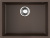 Кухонная мойка Omoikiri Tedori 54-U-DC (темный шоколад)