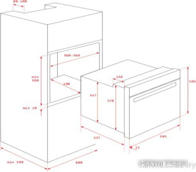 Электрический духовой шкаф TEKA HSB 635