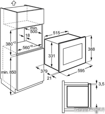 Микроволновая печь AEG MSB2547D-M