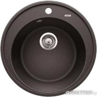 Кухонная мойка Blanco Riona 45 (антрацит) + Daras (антрацит) 521396D2