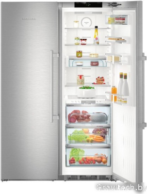 Комбинация side by side Liebherr SBSes 8773 Premium